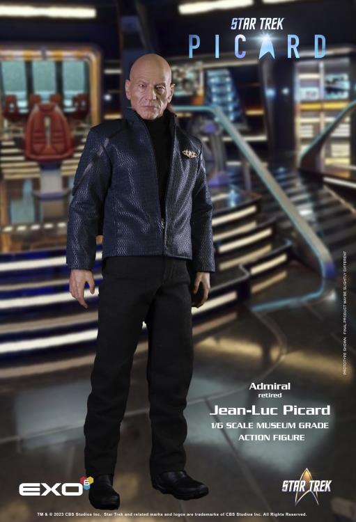Pre-Order EXO-6 Star Trek Picard Admiral Jean-Luc Picard Sixth Scale Figure